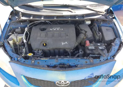 2010 Toyota Corolla Le из США, поврежденный, VIN 2T1BU4EE6AC272455